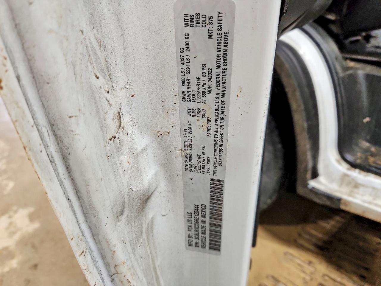 2024 RAM ProMaster 2500