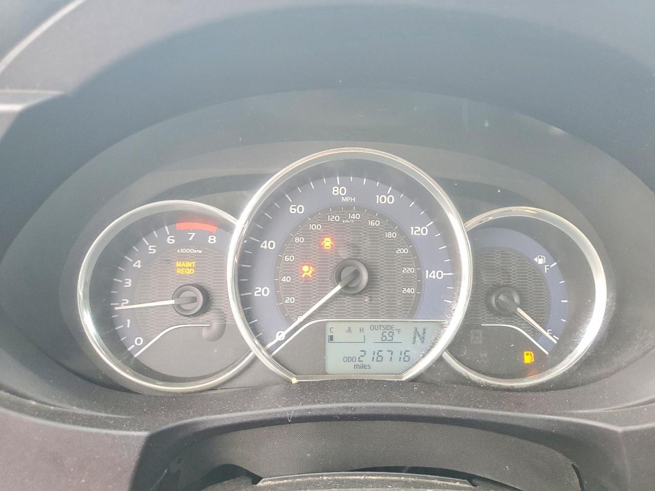 2016 TOYOTA COROLLA