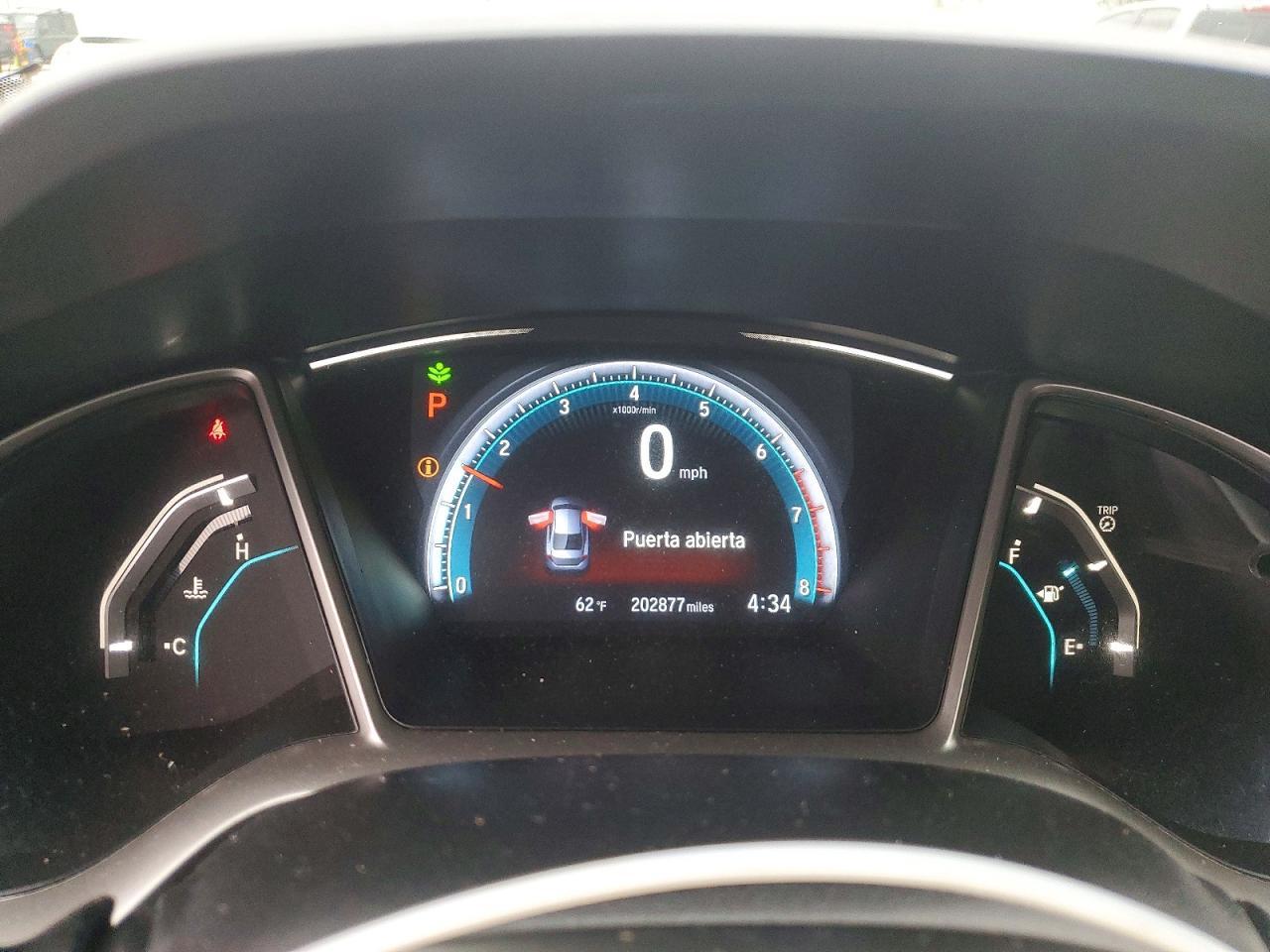 2016 HONDA CIVIC