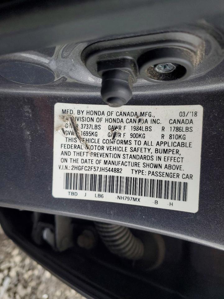 2018 HONDA CIVIC