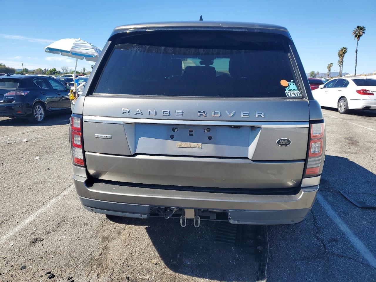 2017 LAND ROVER RANGE ROVER