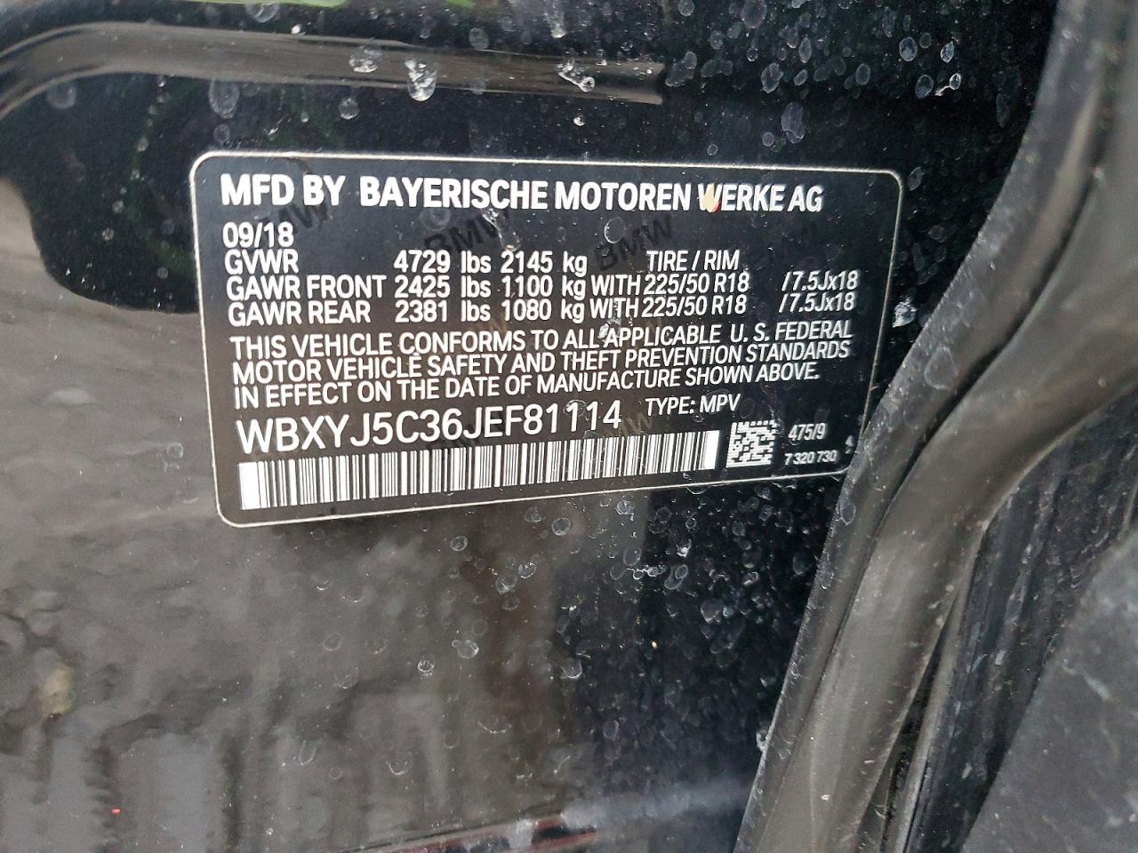 2018 BMW X2