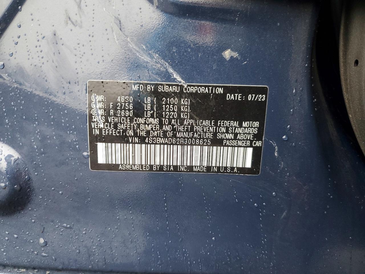 2024 SUBARU Legacy