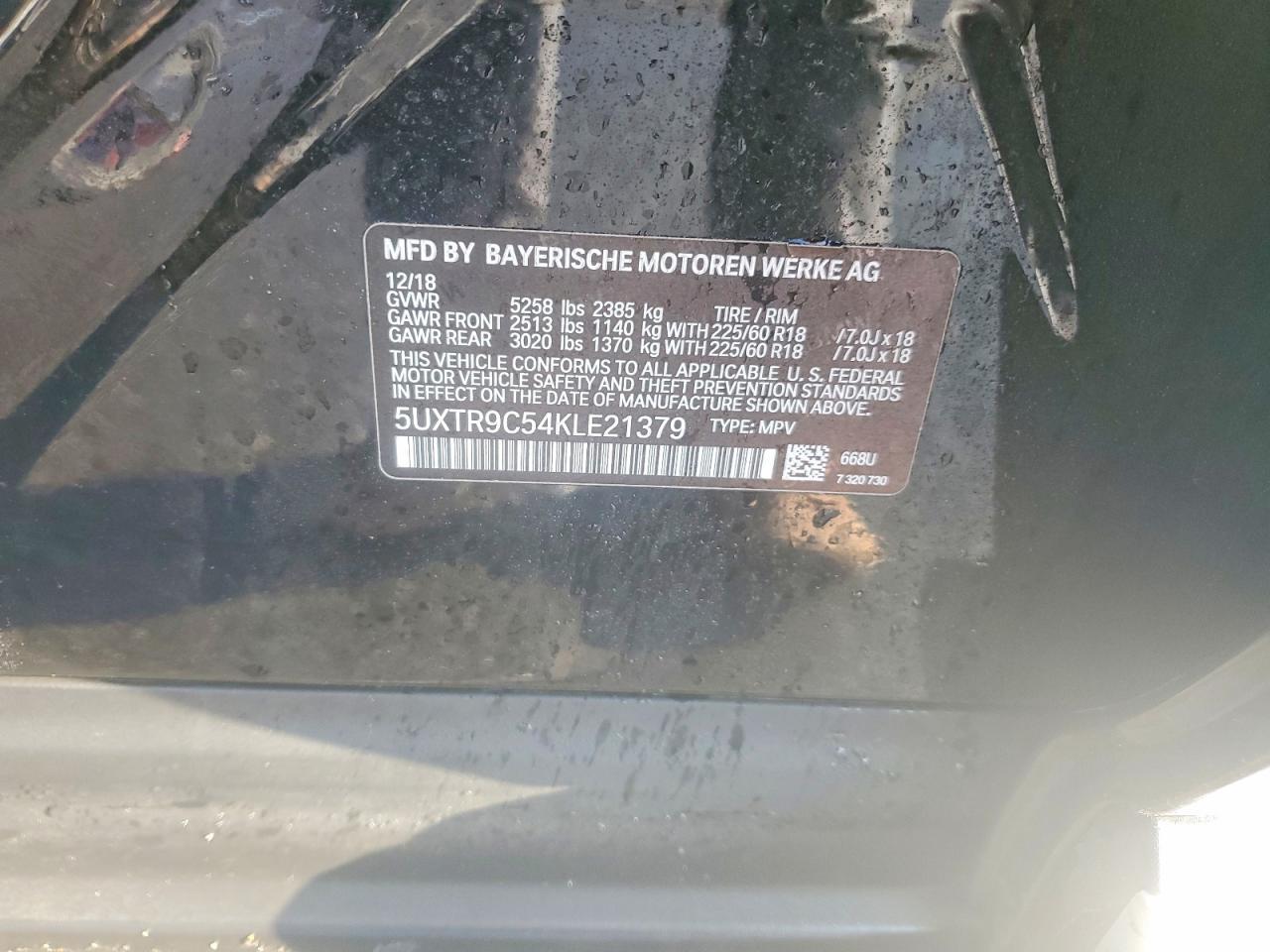 2019 BMW X3