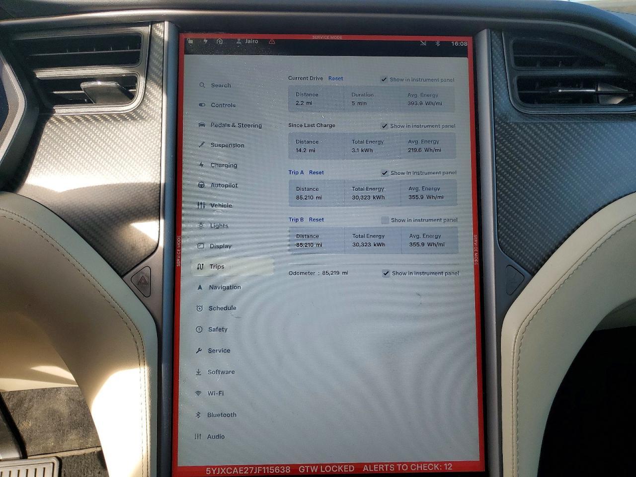 2018 TESLA MODEL X