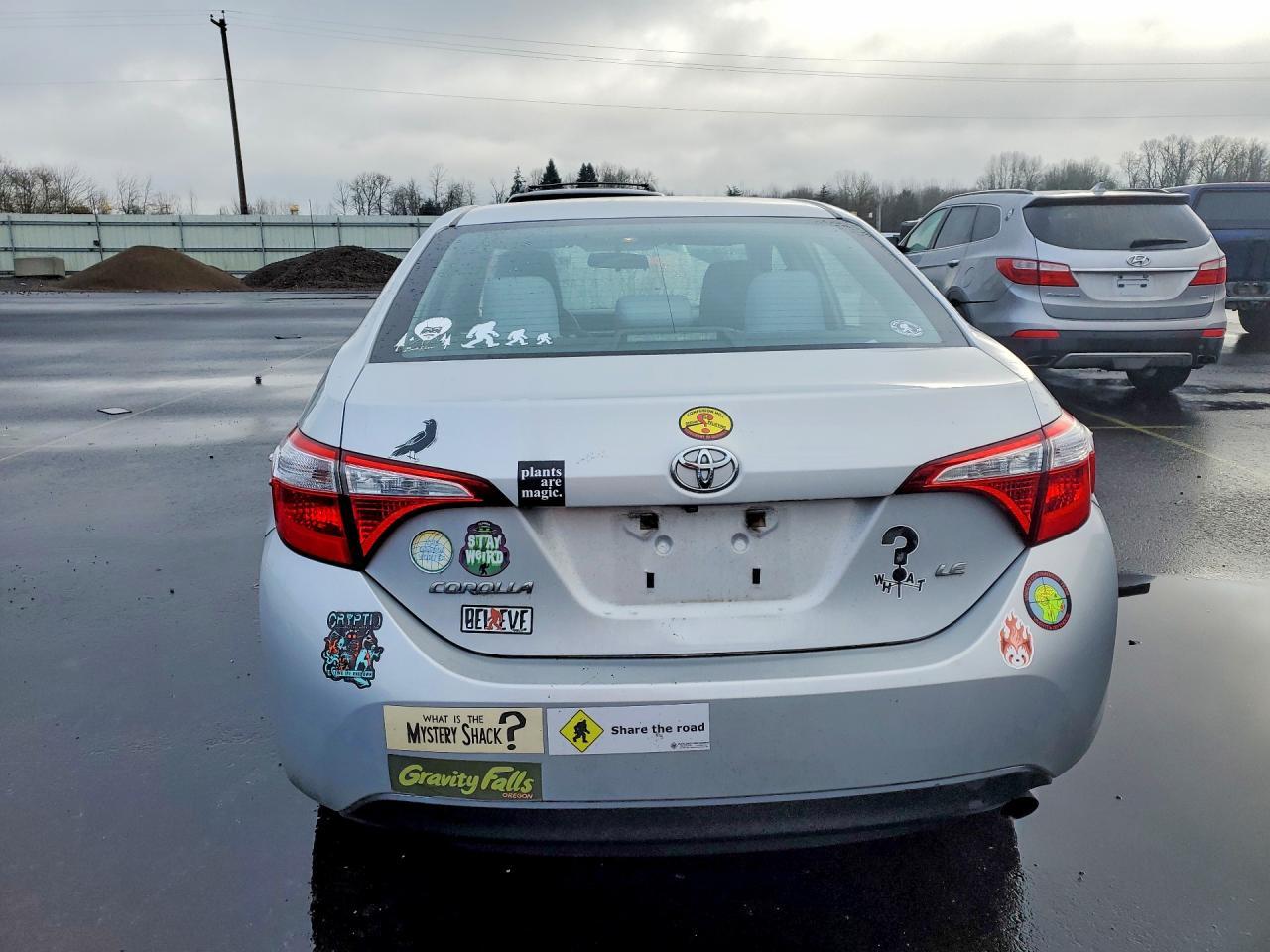 2016 TOYOTA COROLLA