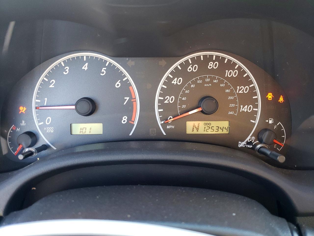 2009 TOYOTA COROLLA