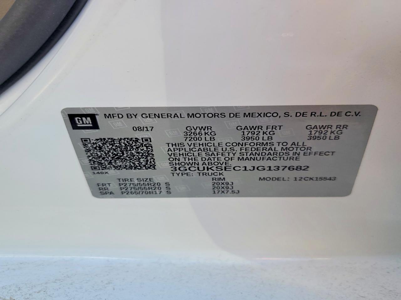 2018 CHEVROLET Silverado