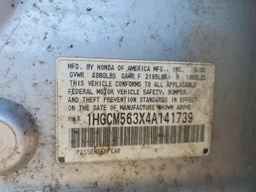 2004 HONDA ACCORD