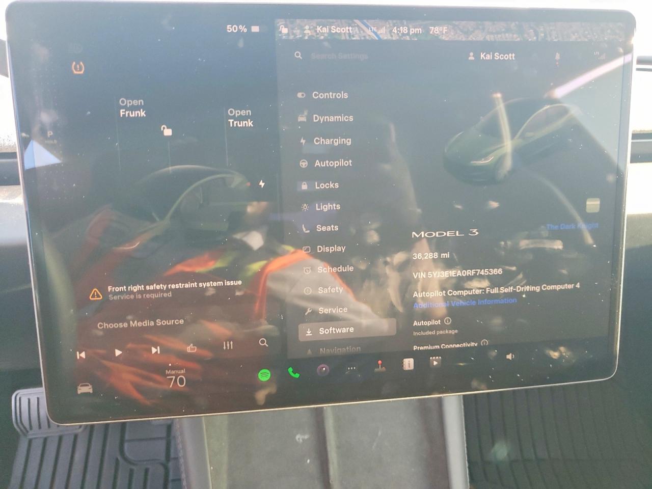 2024 TESLA MODEL 3