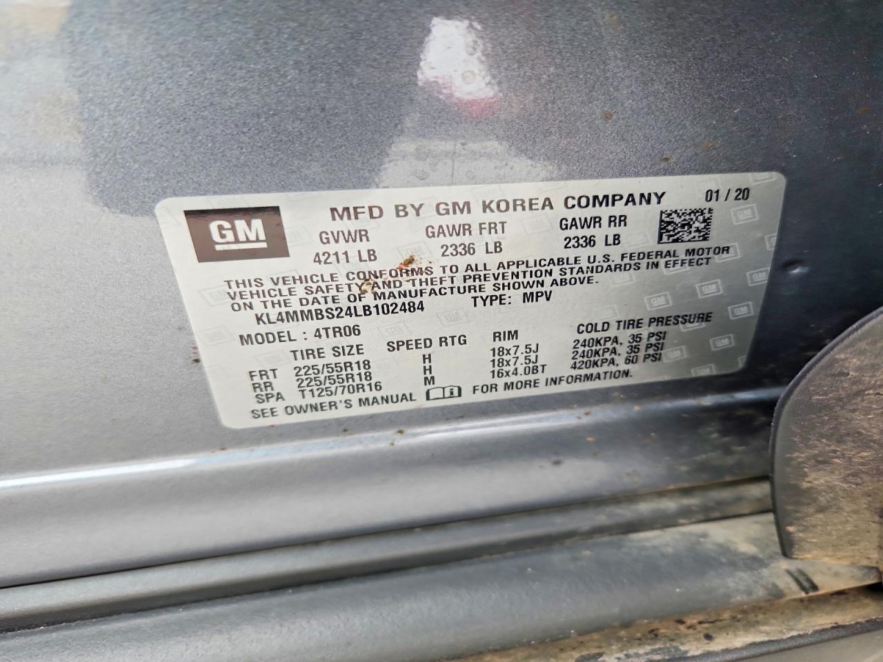 2020 BUICK Encore GX