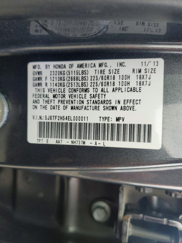 2014 HONDA Crosstour