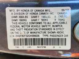 2012 HONDA CIVIC
