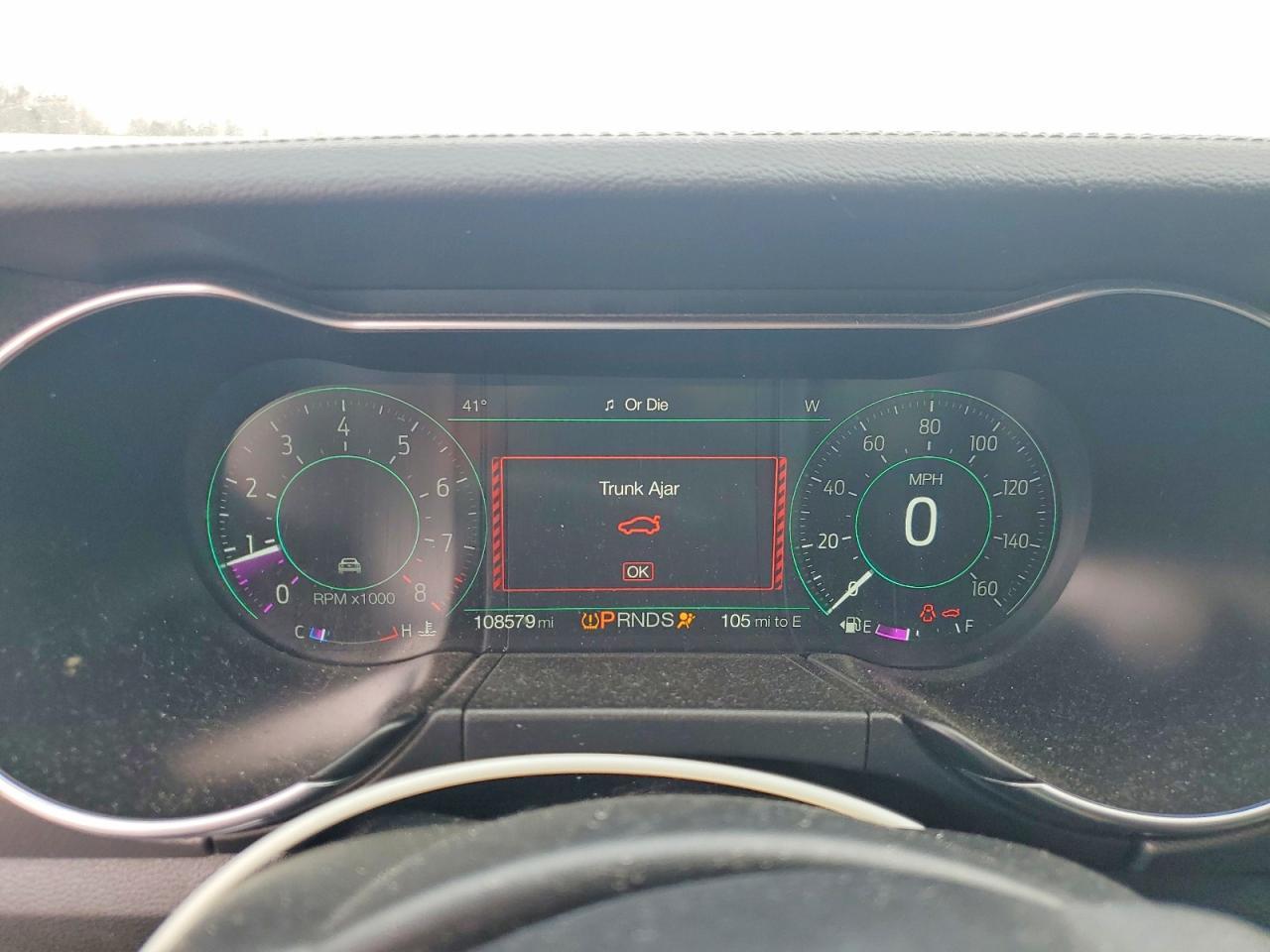 2019 FORD MUSTANG
