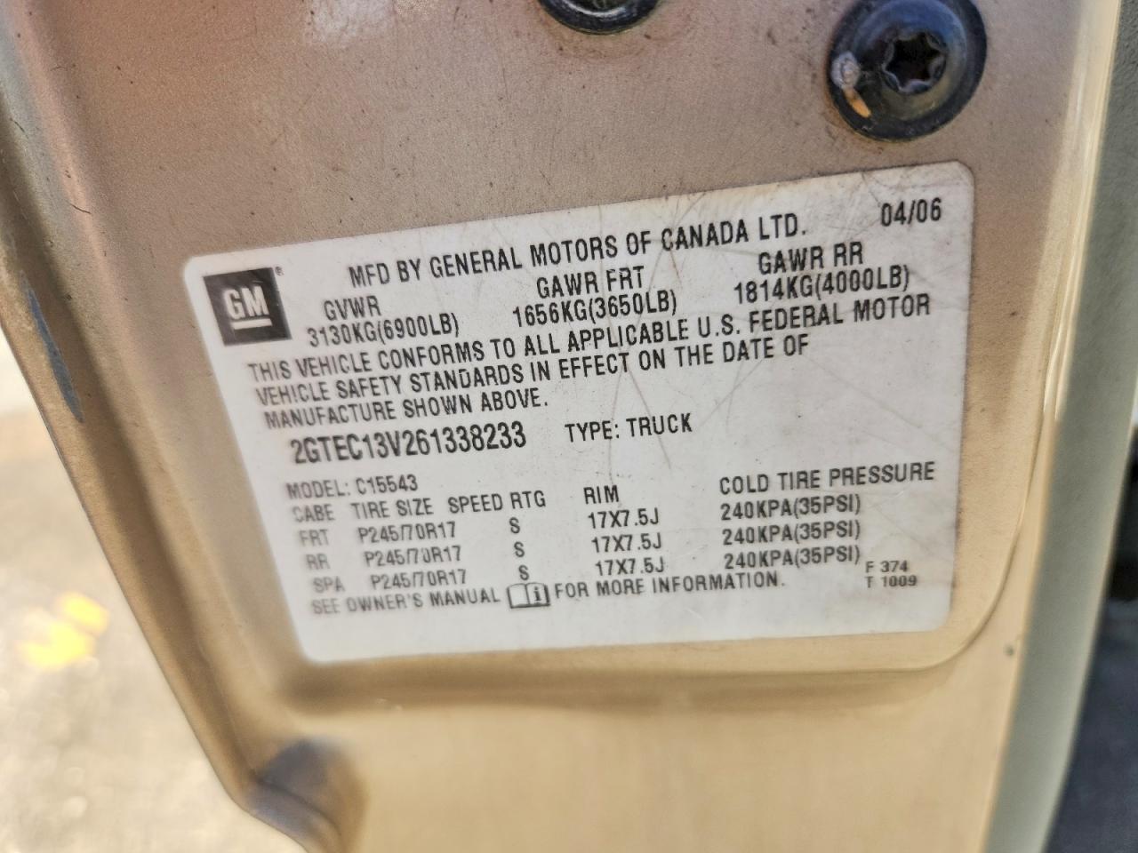 2006 GMC Sierra