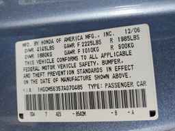 2007 HONDA ACCORD