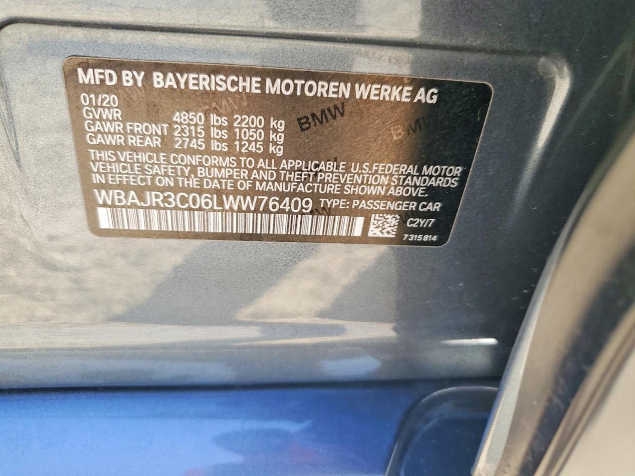 2020 BMW 5 series