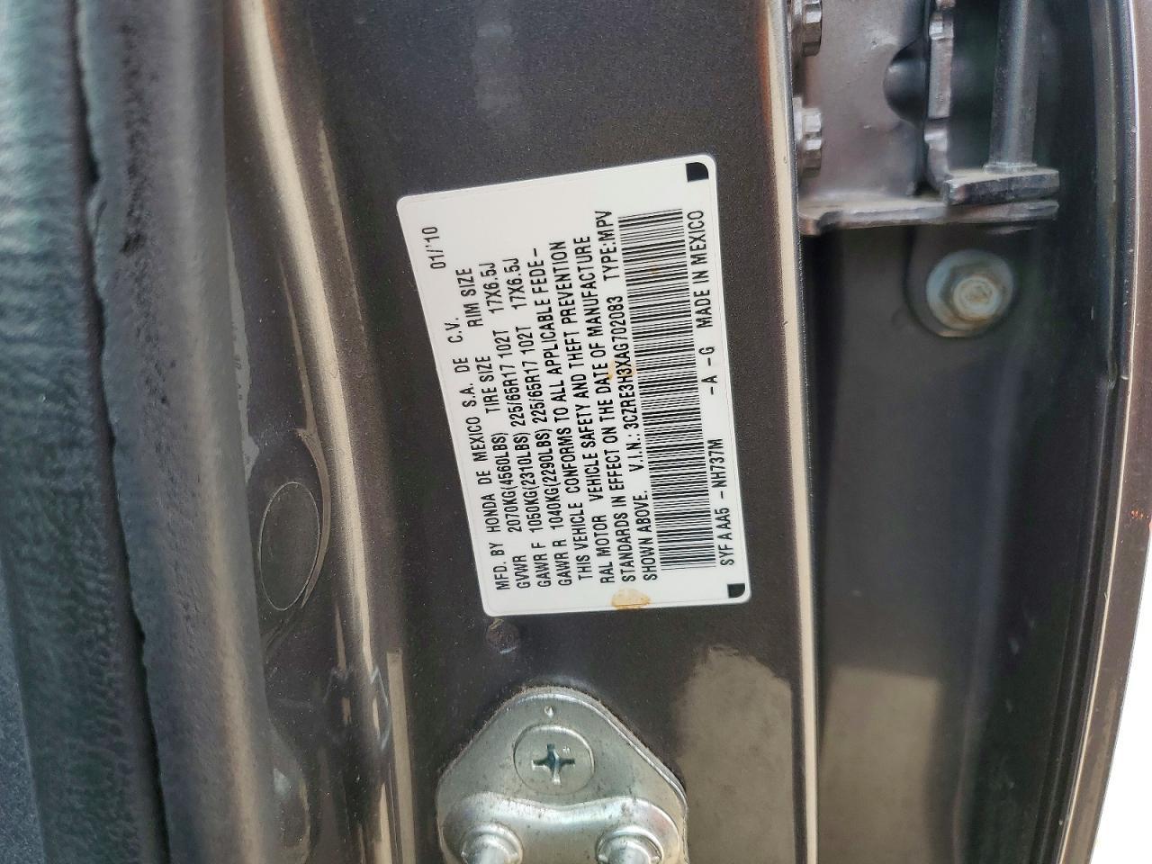 2010 HONDA CR-V