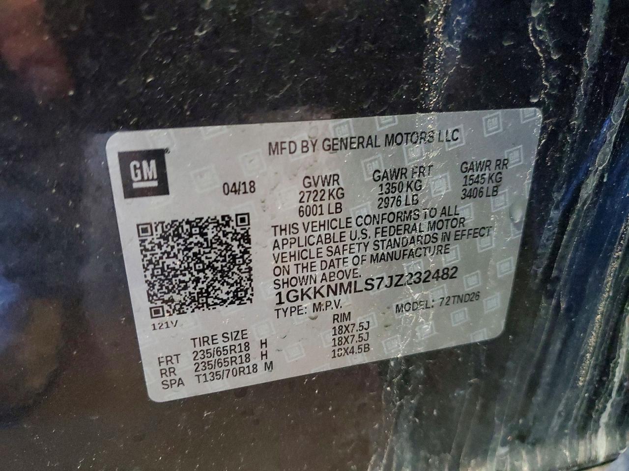 2018 GMC ACADIA