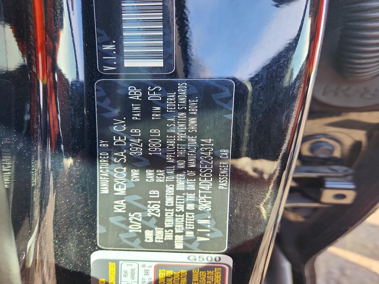 2025 KIA K4