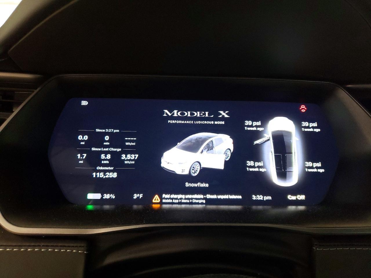 2019 TESLA MODEL X