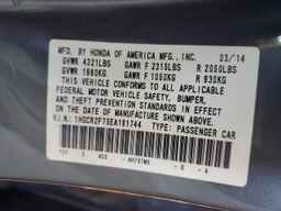 2014 HONDA ACCORD
