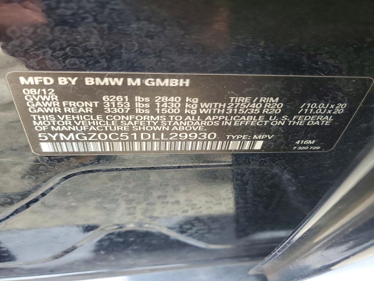 2013 BMW X6