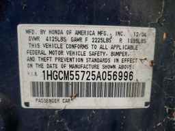 2005 HONDA ACCORD