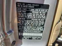 2002 LAND ROVER RANGE ROVER