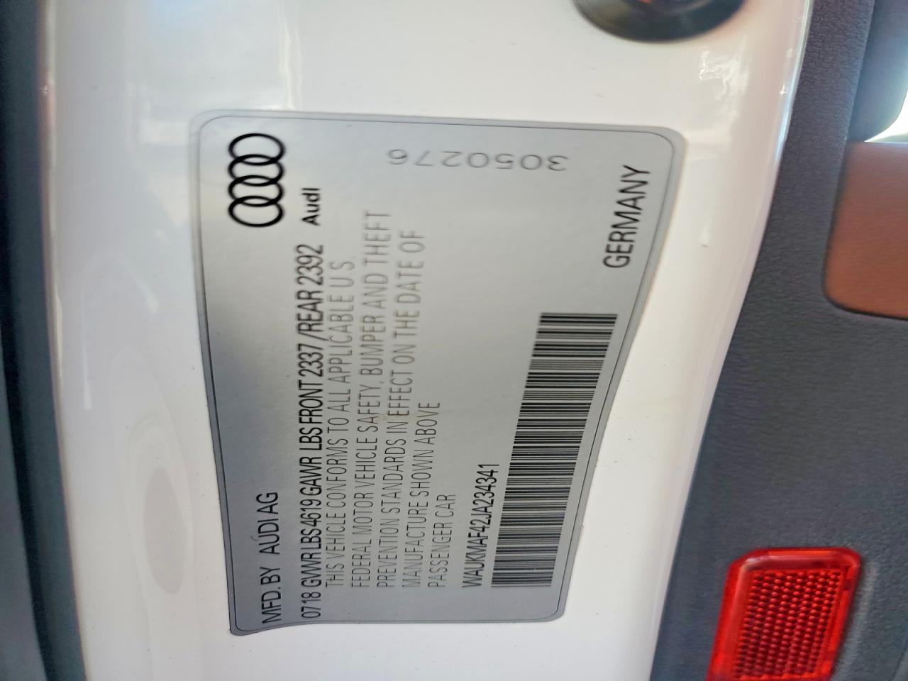 2018 AUDI A4