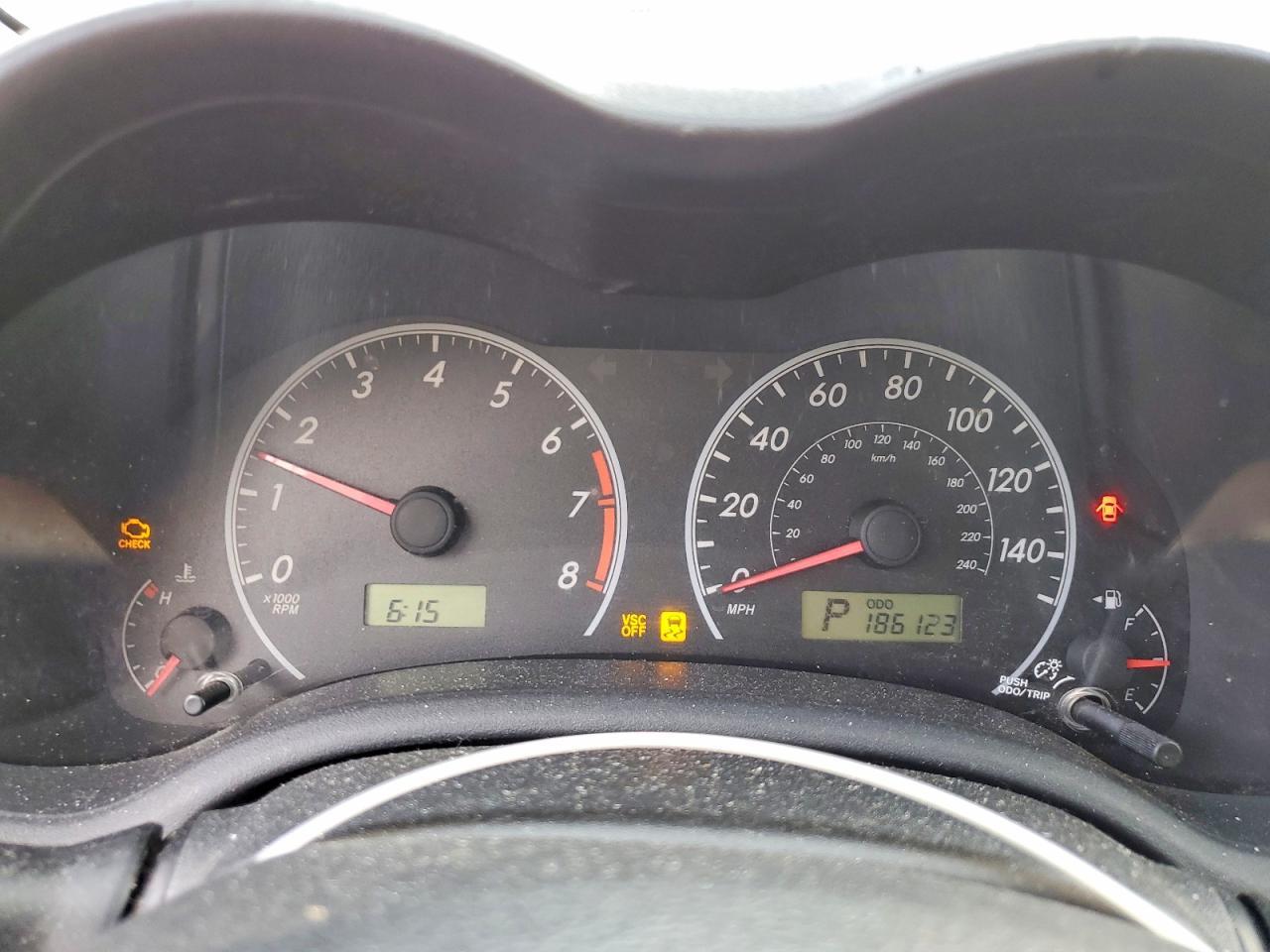 2009 TOYOTA COROLLA