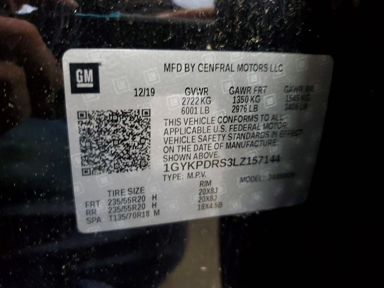 2020 CADILLAC XT6