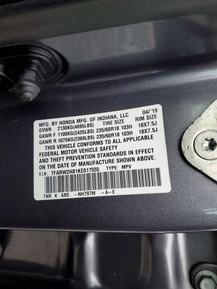 2019 HONDA CR-V