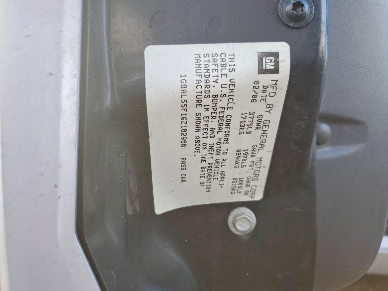 2006 SATURN Ion