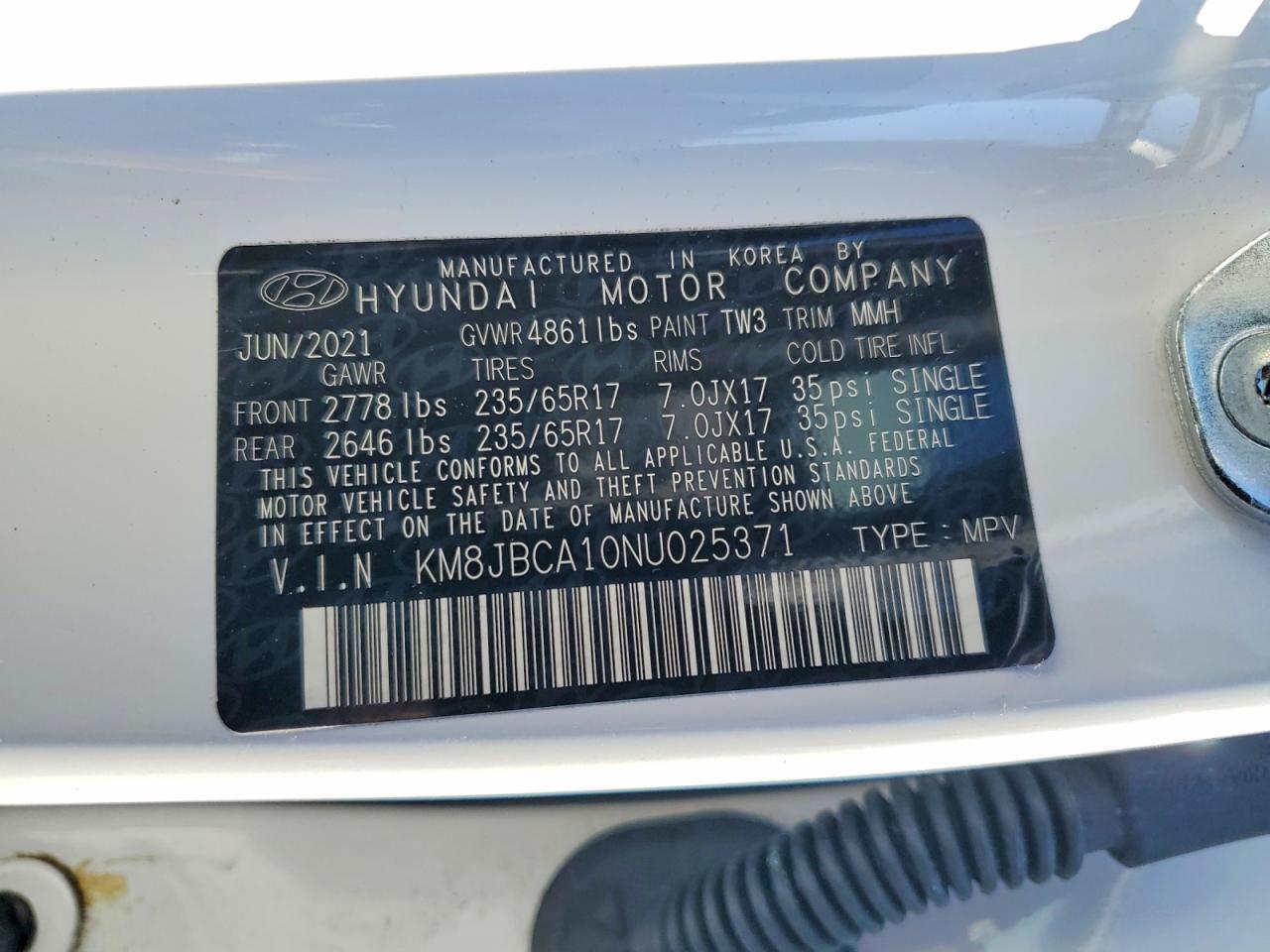 2022 HYUNDAI TUCSON