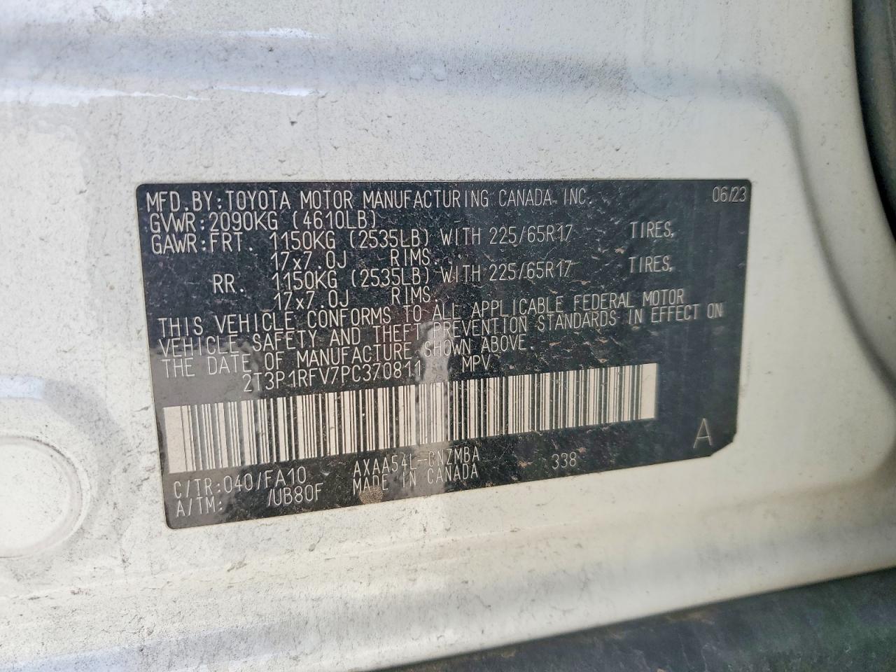 2023 TOYOTA RAV4