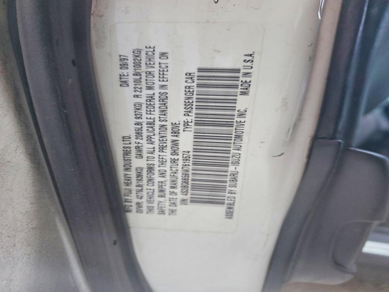 1998 SUBARU Legacy