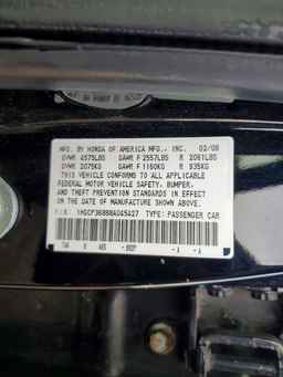 2008 HONDA ACCORD