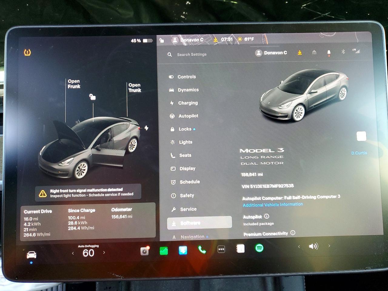 2021 TESLA MODEL 3