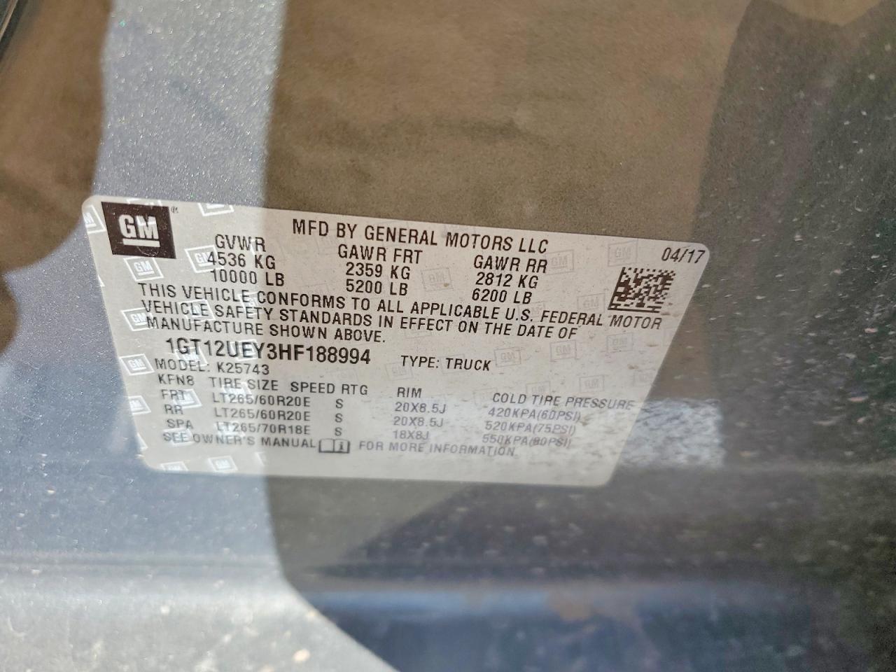2017 GMC Sierra