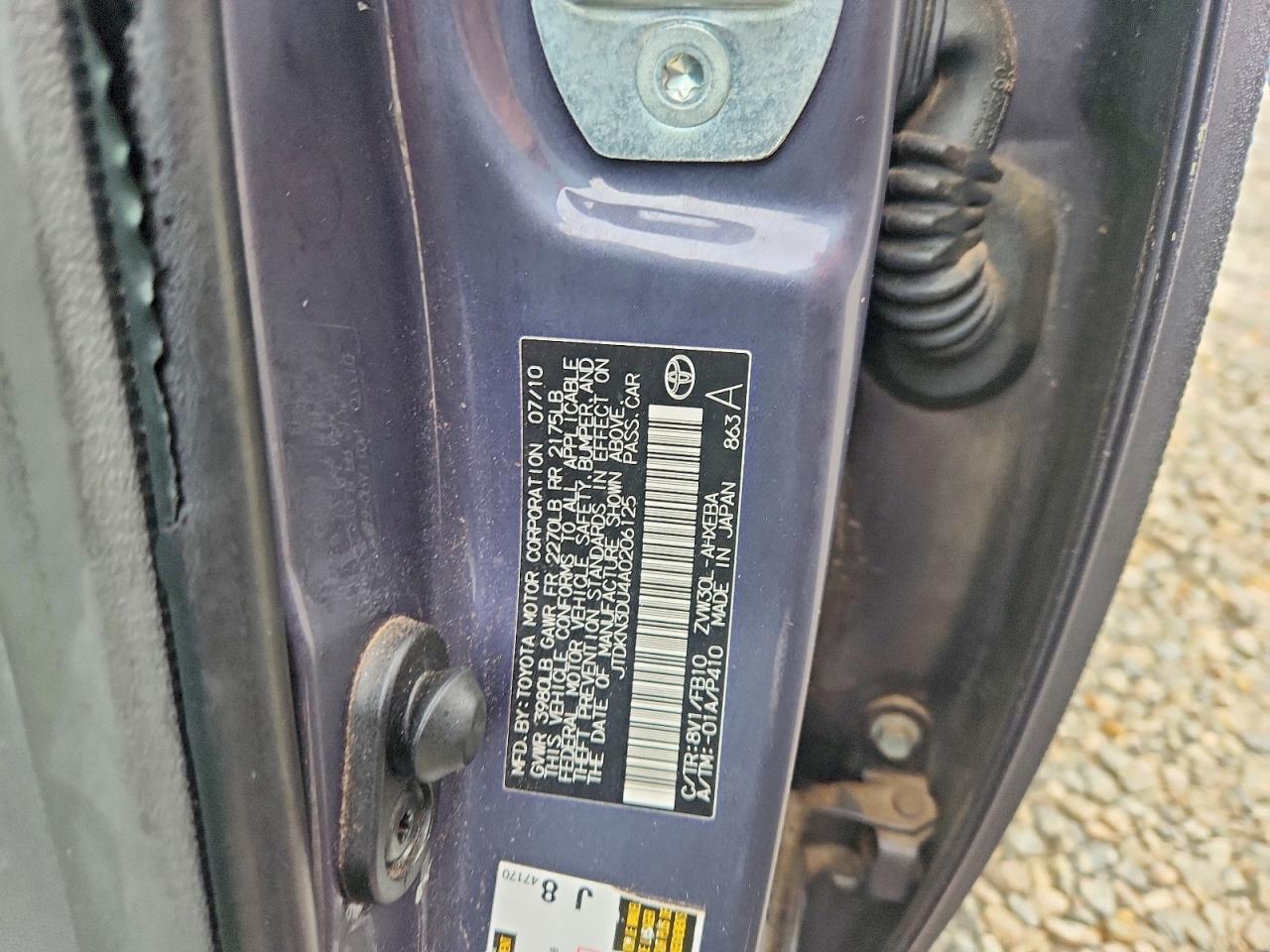 2010 TOYOTA PRIUS