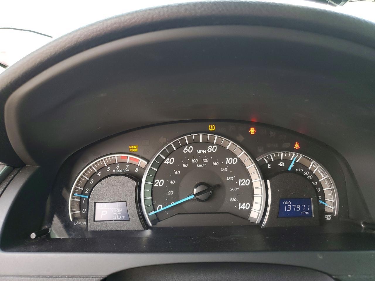 2012 TOYOTA CAMRY