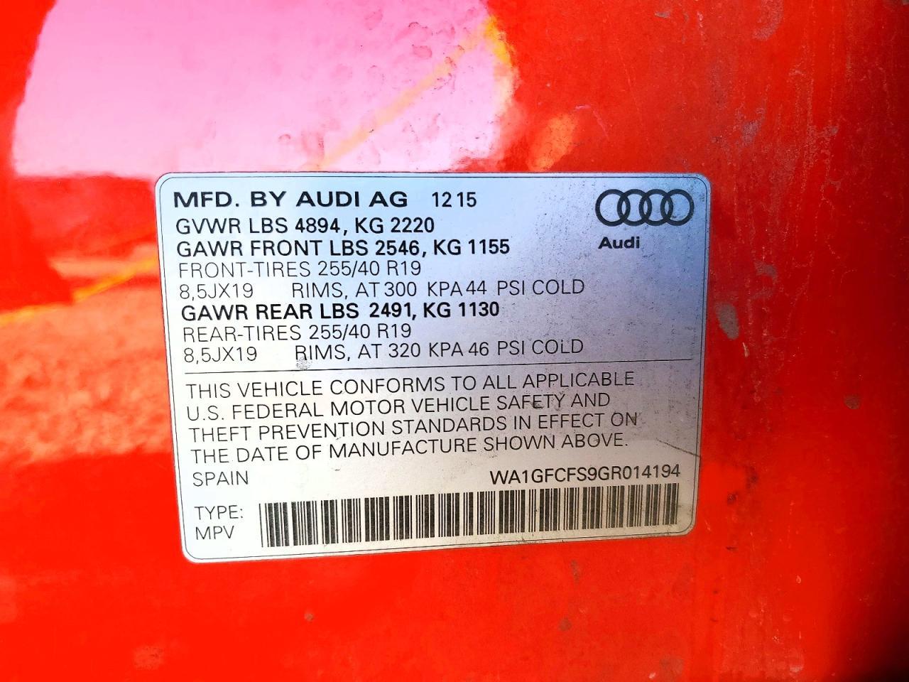 2016 AUDI Q3