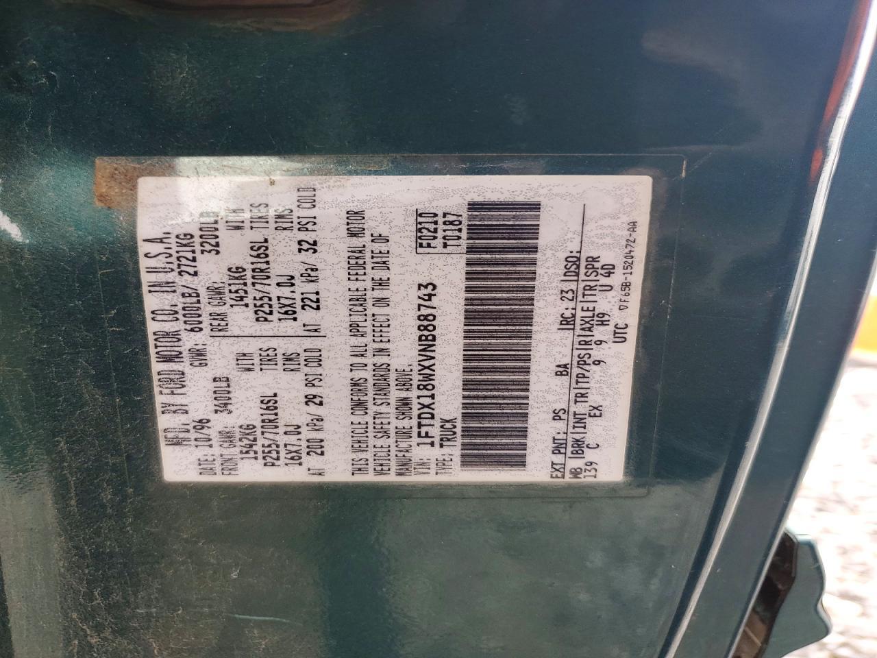 1997 FORD F-150 Lightning