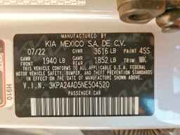 2022 KIA RIO