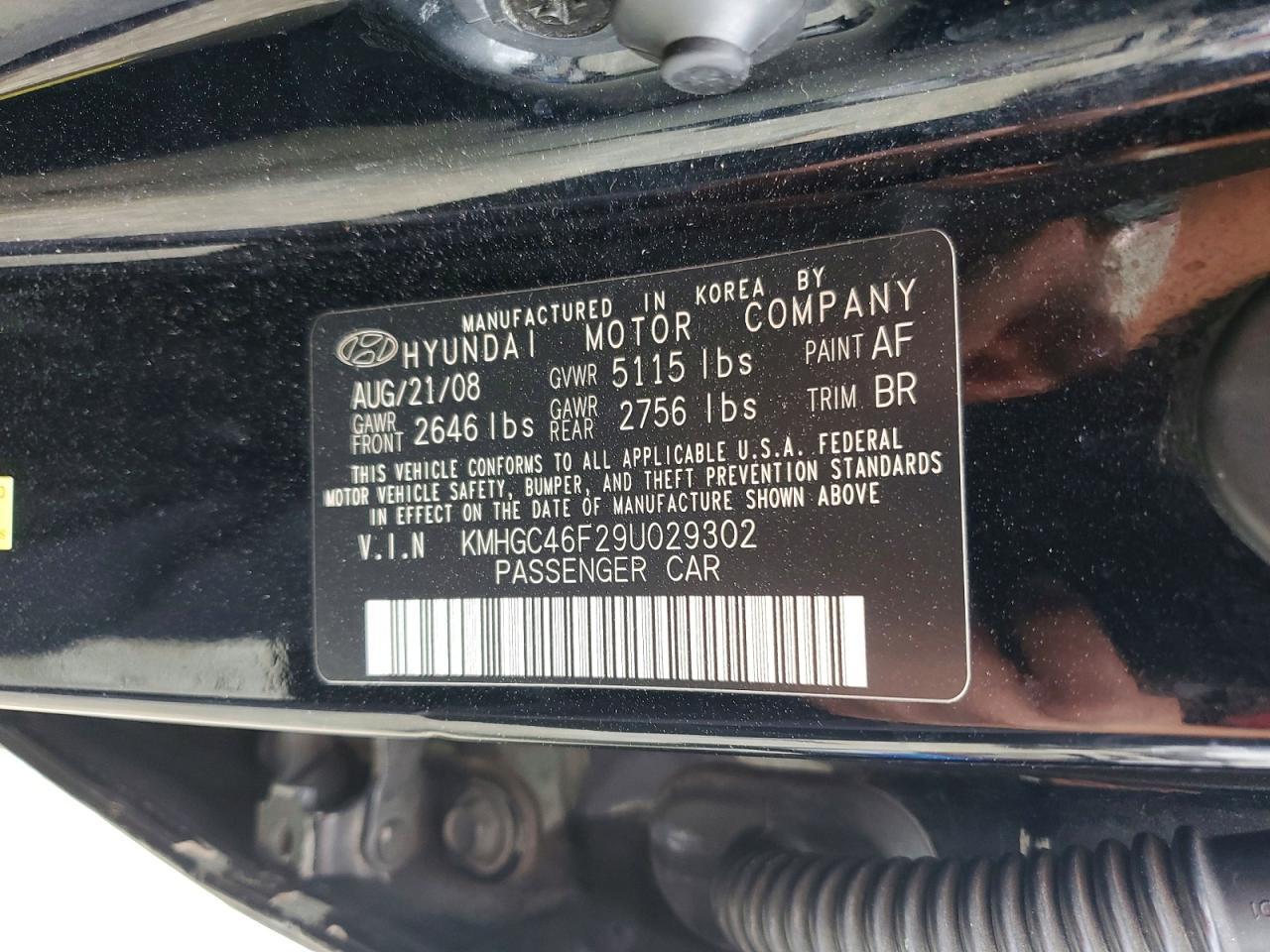2009 HYUNDAI GENESIS