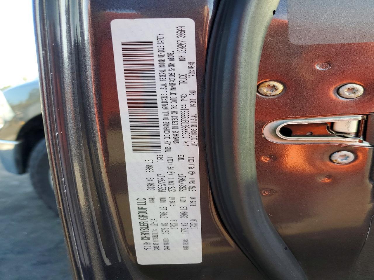 2015 RAM 1500