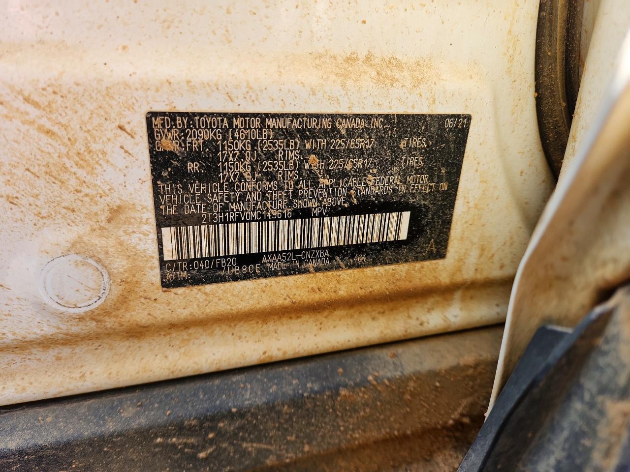 2021 TOYOTA RAV4