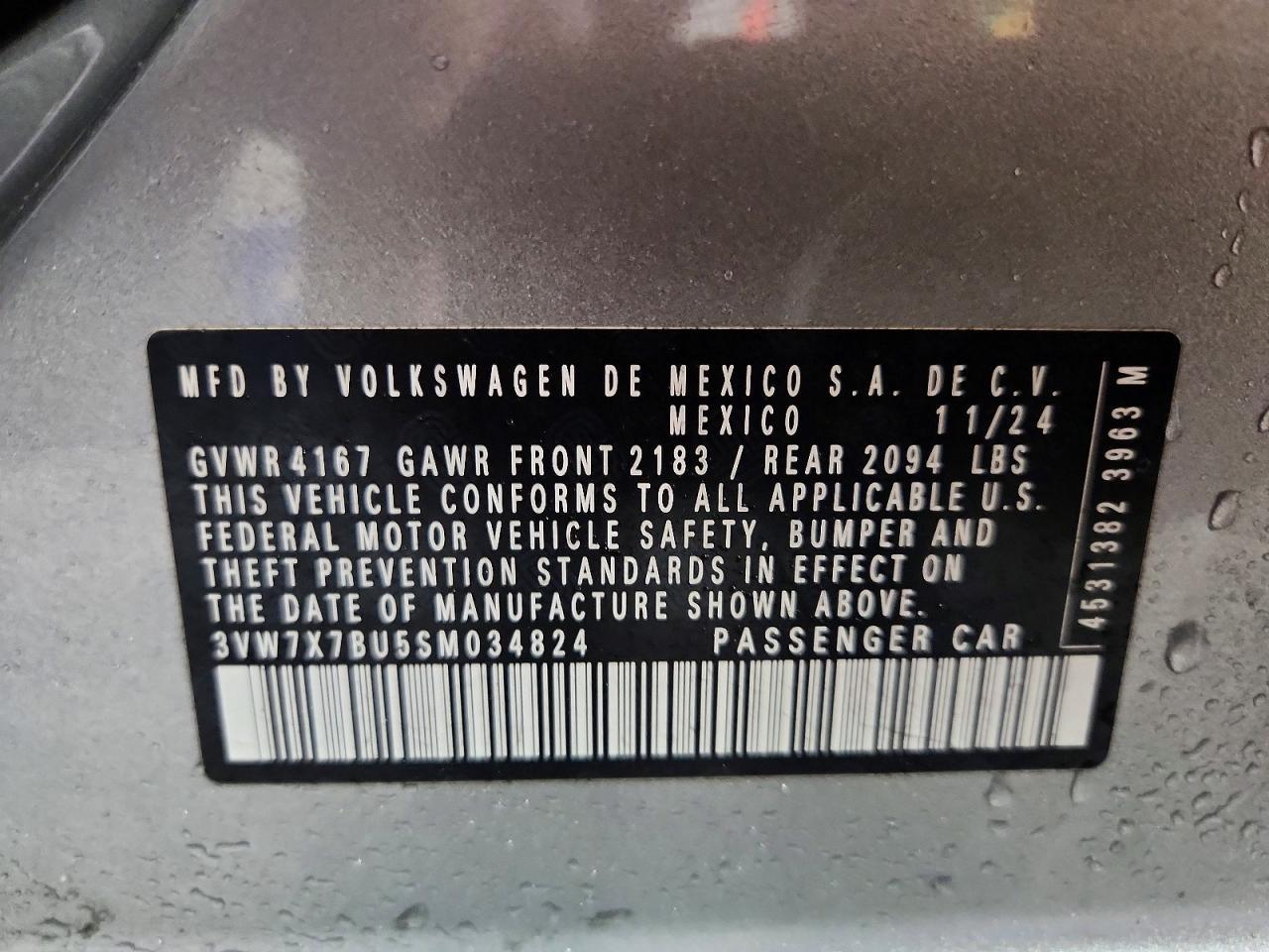2025 VOLKSWAGEN JETTA
