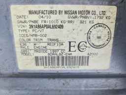 2010 NISSAN SENTRA